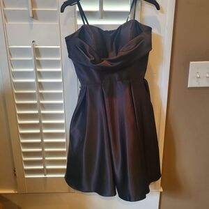 Strapless cocktail dress